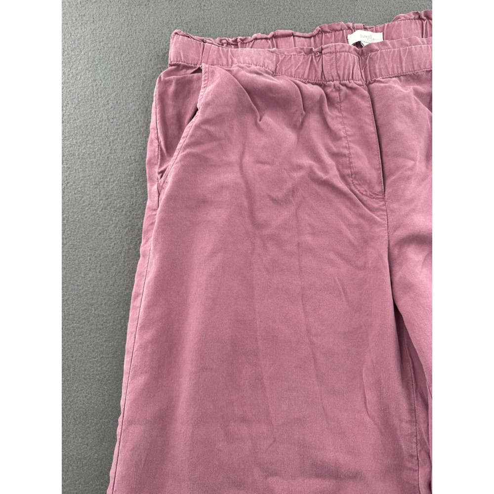 Pure Jill Wide Leg Pant Women M Mauve
Elastic Waistband Breathable Summer Flowy - Picture 3 of 16